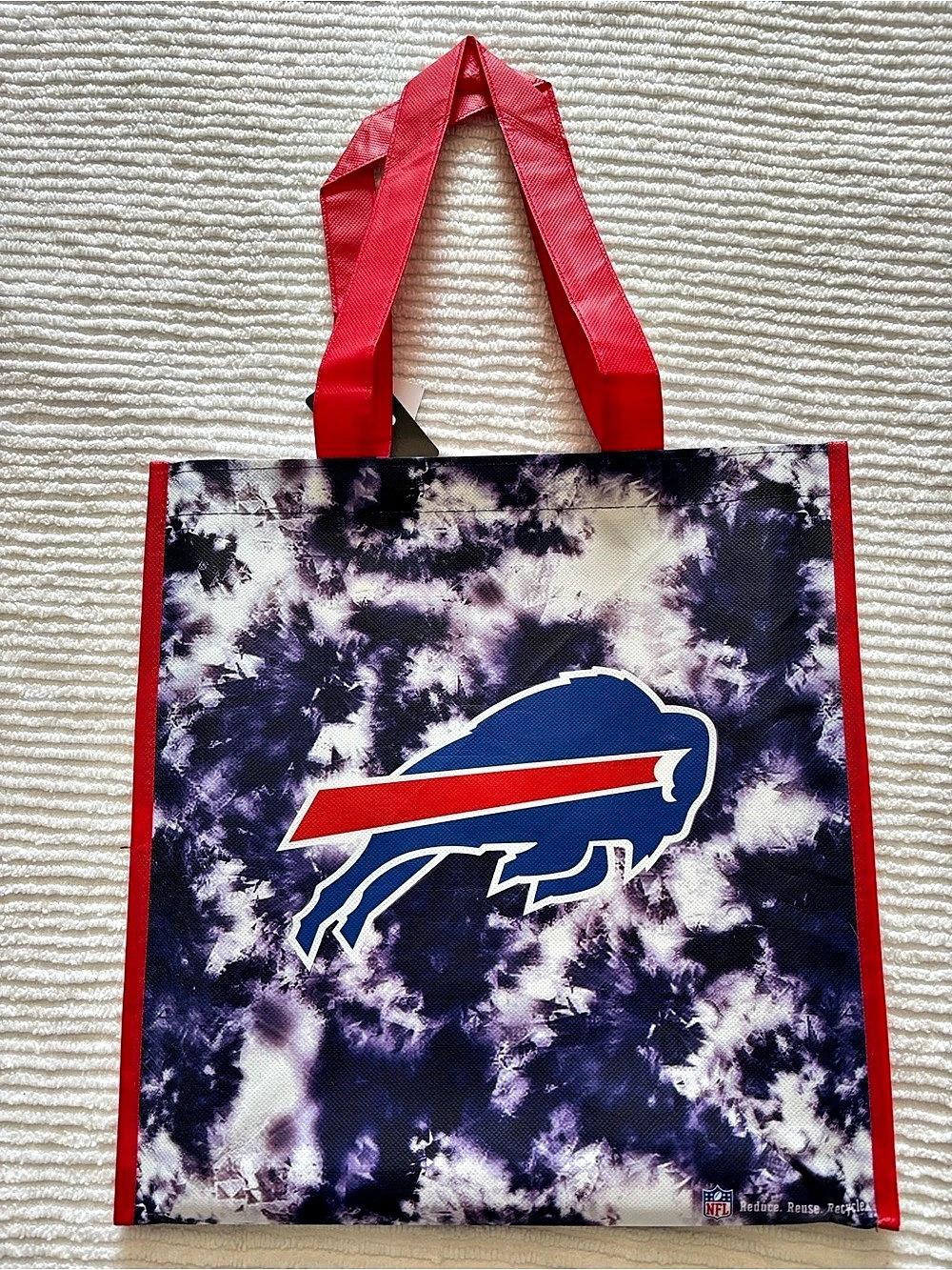 NFL Buffalo Bills Tie-Dye Tote Bag